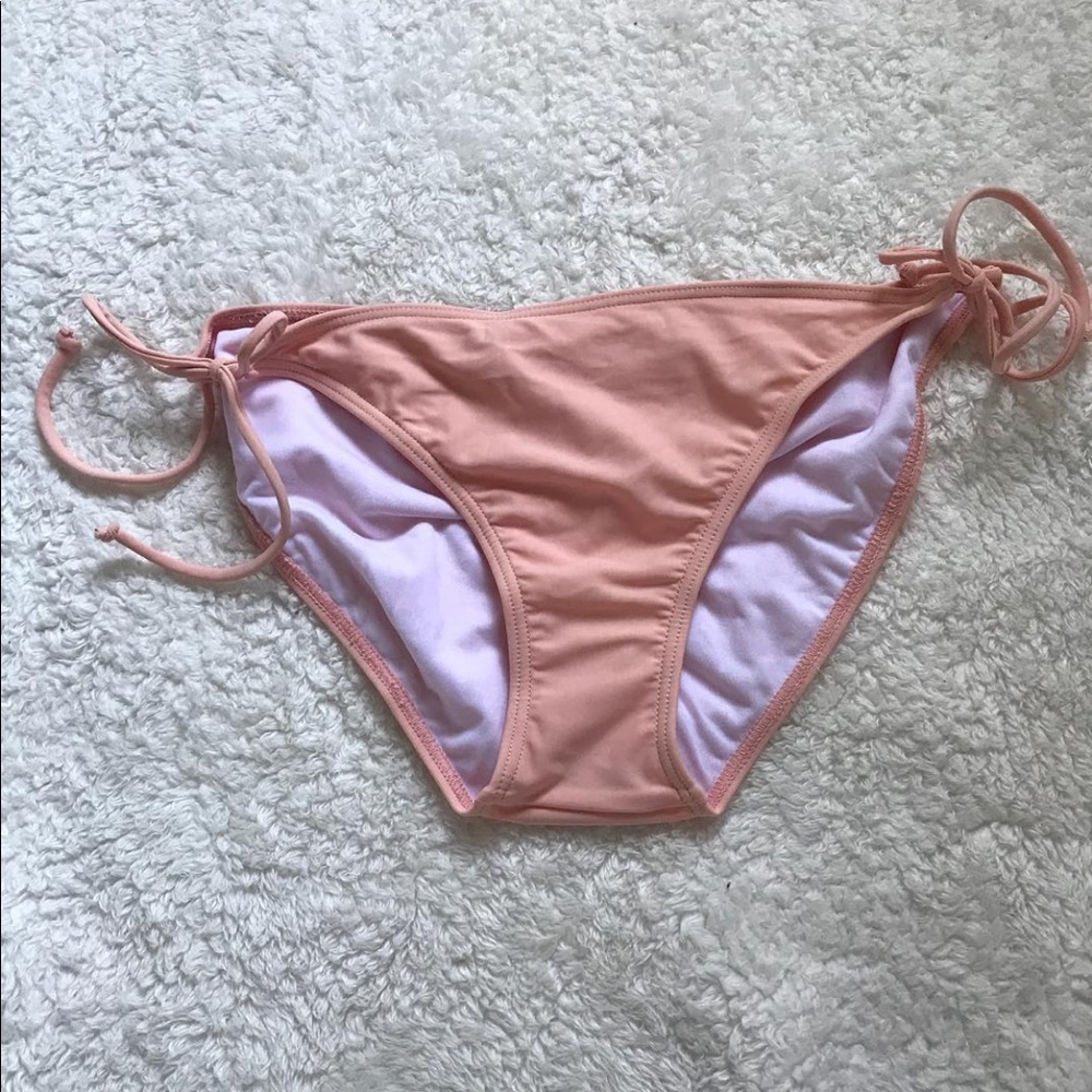 NWT Peach Bikini Bottoms